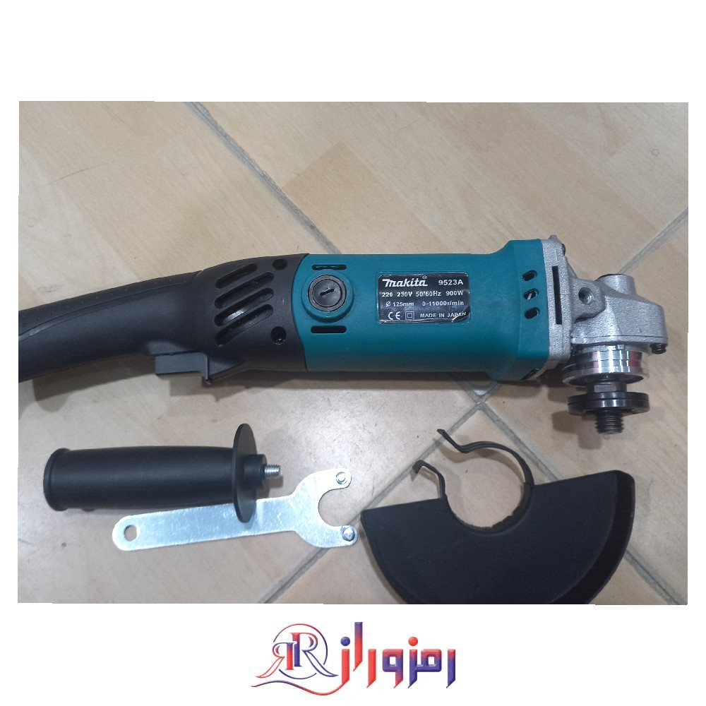 مینی فرز 900 وات دیمردار ماکیتامدل ، خرید و قیمت مینی فرز 900 وات دیمردار ماکیتامدل9523A ، پرقدرت مناسب برای هر کار